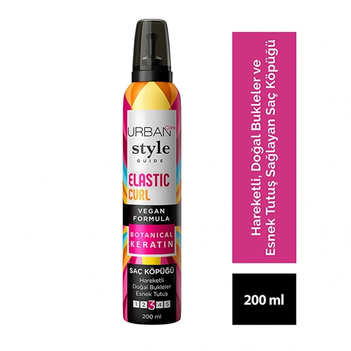 Urban Care Style Guide Elastic Curl Saç Köpüğü 200 ml