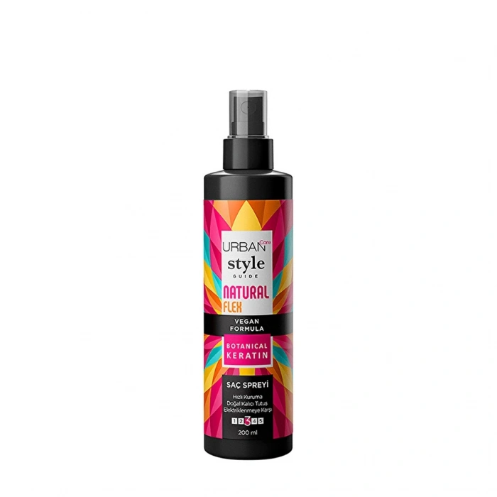 Urban Care Style Guide Natural Flex Gazsız Saç Spreyi 200 ml