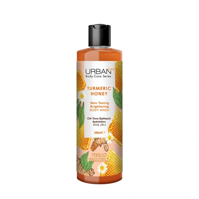 Urban Care Turmeric Honey Cilt Tonu Eşitleyici ve Aydınlatıcı Duş Jeli 500 ml