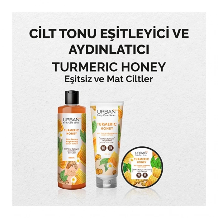 Urban Care Turmeric Honey Cilt Tonu Eşitleyici ve Aydınlatıcı Duş Jeli 500 ml