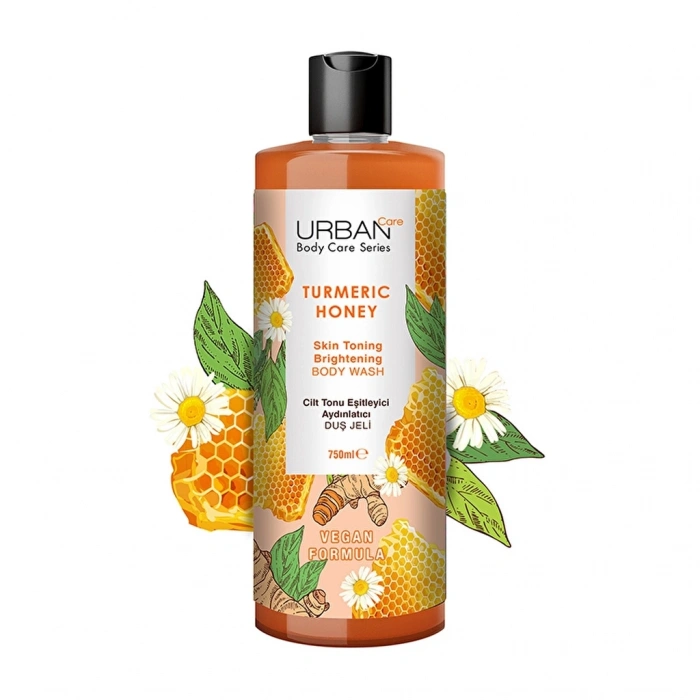 Urban Care Turmeric Honey Cilt Tonu Eşitleyici ve Aydınlatıcı Duş Jeli 750 ml