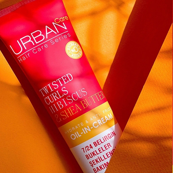Urban Care Twisted Curls Hibiscus & Shea Butter Bukle Belirginleştirici Durulanmayan Saç Bakım Kremi 175 ml
