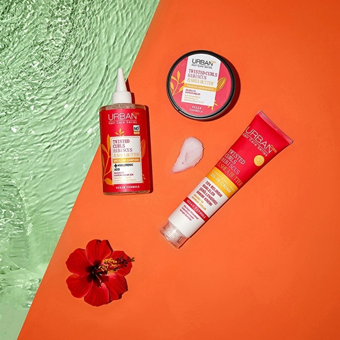 Urban Care Twisted Curls Hibiscus & Shea Butter Bukle Belirginleştirici Durulanmayan Saç Bakım Kremi 175 ml