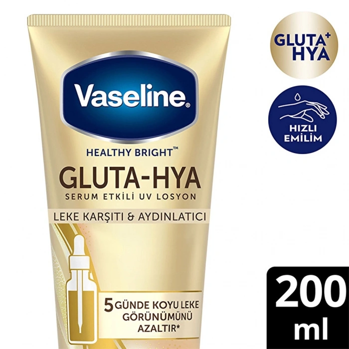Vaseline Gluta-Hya Serum Etkili UV Leke Karşıtı & Aydınlatıcı Losyon 200 ml