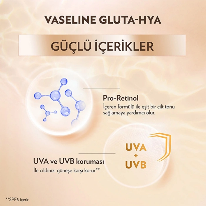Vaseline Gluta-Hya Serum Etkili UV Leke Karşıtı & Aydınlatıcı Losyon 200 ml