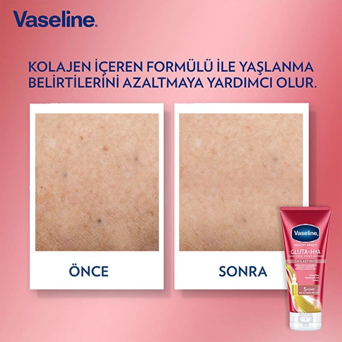 Vaseline Gluta-Hya Serum Etkili Vücut Losyonu Sıkılaştırıcı 200 ml