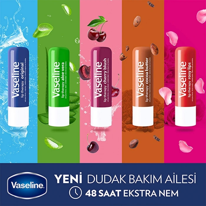 Vaseline Lip Therapy Dudak Bakım Kremi Cocoa Butter 4.8 gr
