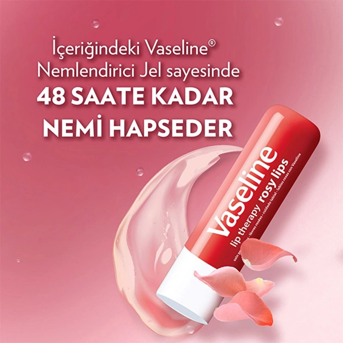 Vaseline Lip Therapy Dudak Bakım Kremi Rosy Lips 4.8 gr