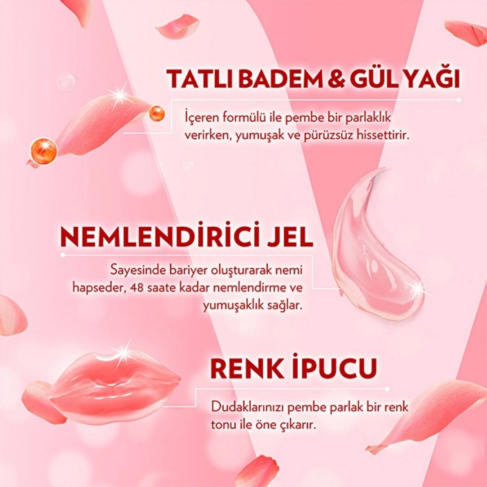 Vaseline Lip Therapy Dudak Bakım Kremi Rosy Lips 4.8 gr