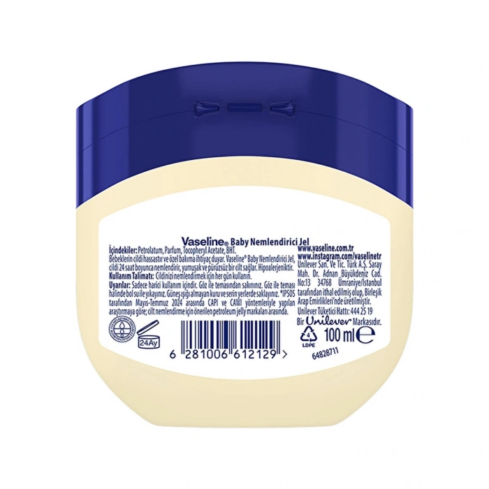 Vaseline Nemlendirici Jel Baby 100 ml