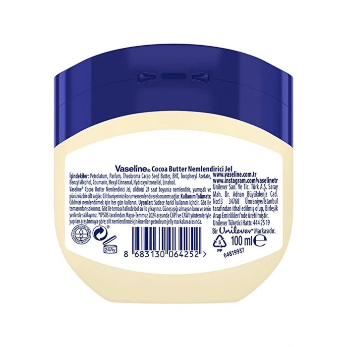 Vaseline Nemlendirici Jel Cocoa Butter 100 ml