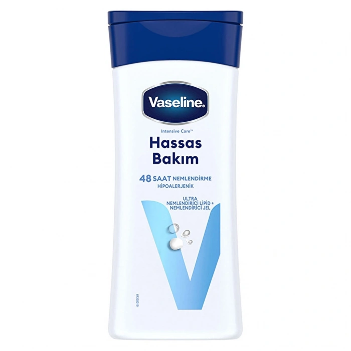 Vaseline Vücut Losyonu Hassas Bakım Kuru Çok Kuru ve Hassas Ciltler İçin 200 ml
