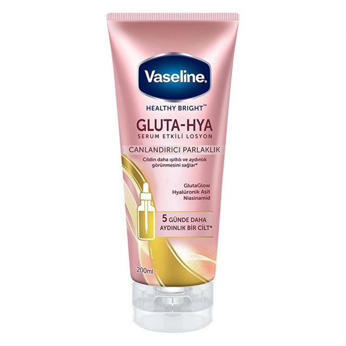 Vaseline Gluta-Hya Serum Etkili Canlandırıcı Vücut Losyonu 200 ml