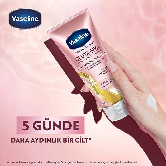 Vaseline Gluta-Hya Serum Etkili Canlandırıcı Vücut Losyonu 200 ml