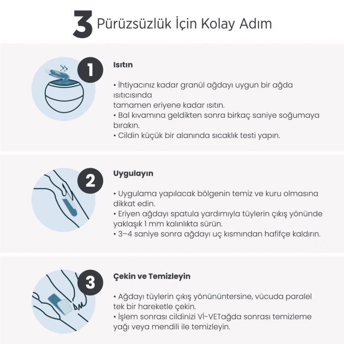Vi-Vet Granül Sir El Ağdası Siyah 250 gr (Güçlü Tutuş)