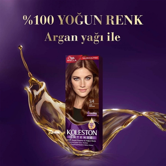 Wella Koleston Intense Saç Boyası 5/4 Açık Kestane