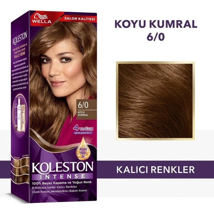 Wella Koleston Intense Saç Boyası 6/0 Koyu Kumral