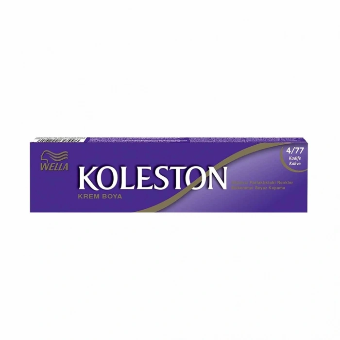 Wella Koleston Single Tüp Boya 4/77 Kadife Kahve