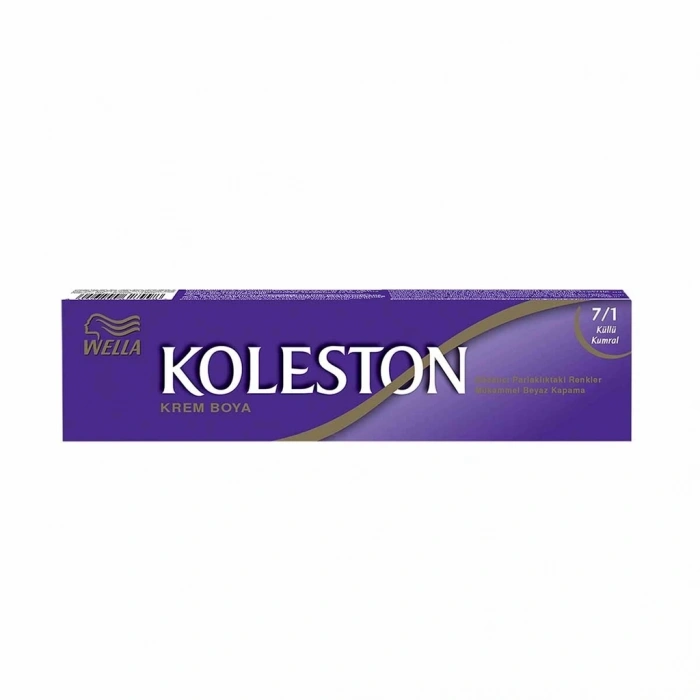 Wella Koleston Single Tüp Boya 7/1 Küllü Kumral