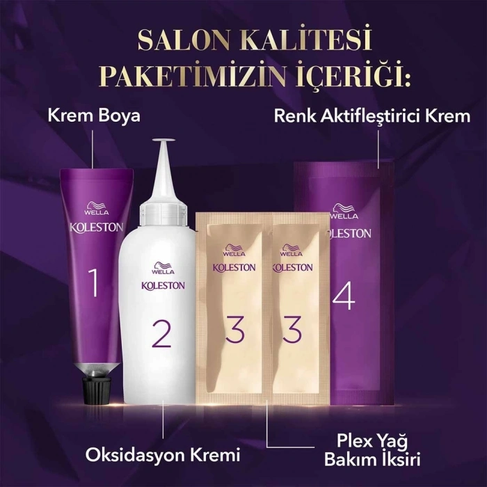Wella Koleston Supreme Saç Boyası 4/0 Kahve