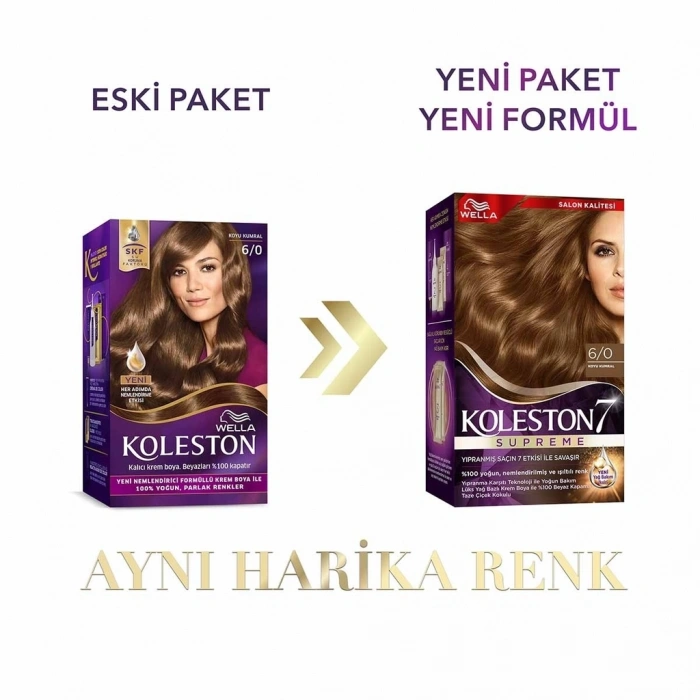 Wella Koleston Supreme Saç Boyası 6/0 Koyu Kumral