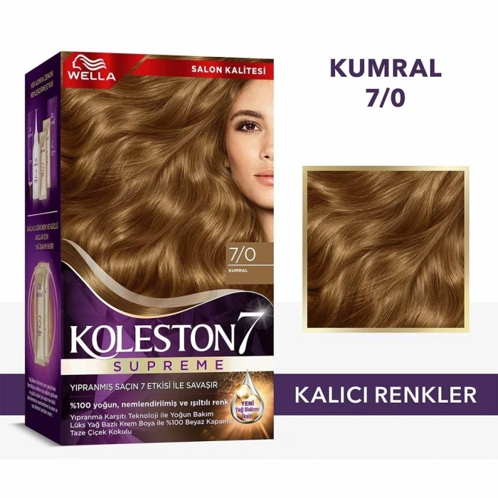 Wella Koleston Supreme Saç Boyası 7/0 Kumral