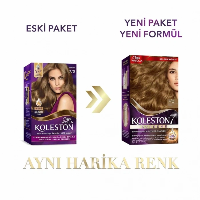 Wella Koleston Supreme Saç Boyası 7/0 Kumral