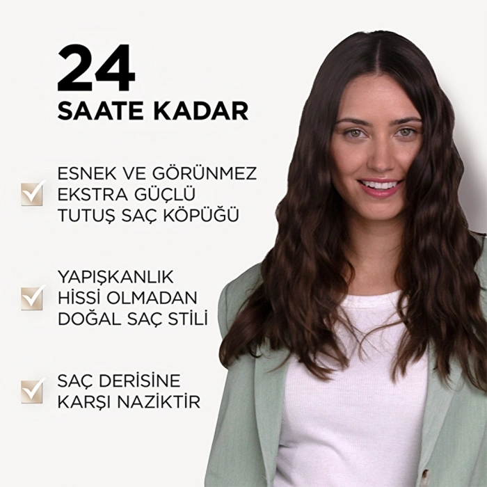 Wella Wellaflex Invisible Hold Görünmez Tutuş Sağlayan Saç Köpüğü Extra Strong Hold 200 ml - 4/5 Hold