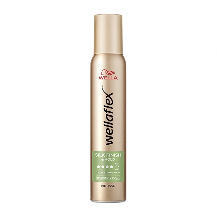 Wella Wellaflex Silk Finish & Hold İpeksi Bitiş ve Tutuş Sağlayan Saç Köpüğü Ultra Strong Hold 200 ml - 5/5 Hold