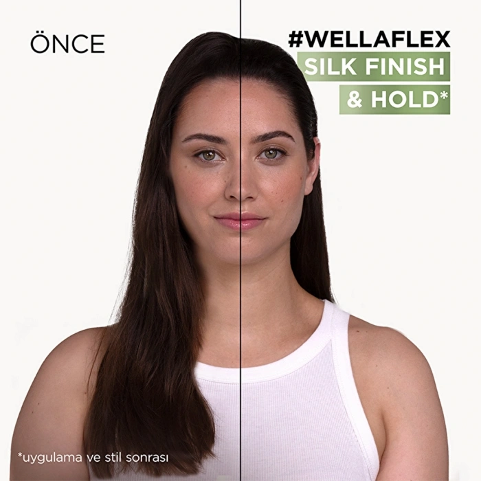 Wella Wellaflex Silk Finish & Hold İpeksi Bitiş ve Tutuş Sağlayan Saç Spreyi Ultra Strong Hold 400 ml - 5/5 Hold