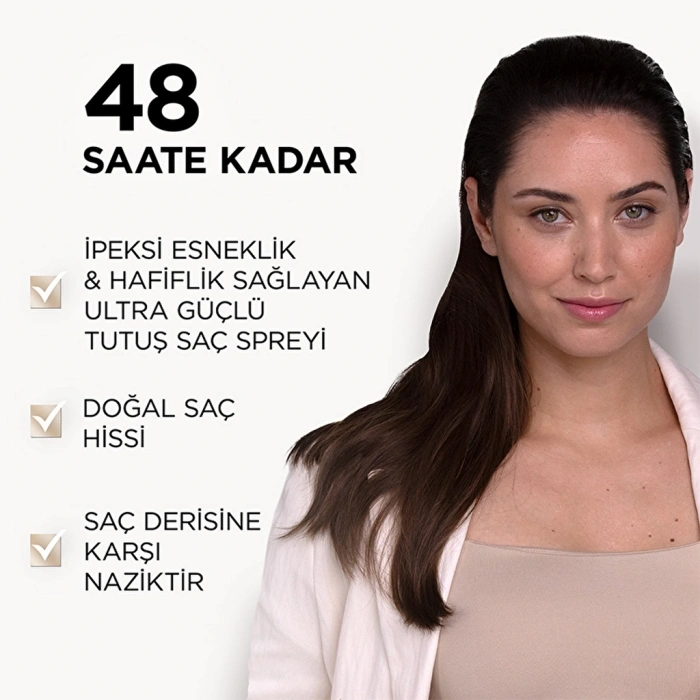 Wella Wellaflex Silk Finish & Hold İpeksi Bitiş ve Tutuş Sağlayan Saç Spreyi Ultra Strong Hold 400 ml - 5/5 Hold