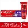 Colgate Max White Mor Renk Teknolojisi Anında Beyazlık Etkisi Diş Macunu 75 ml