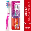 Colgate Zig Zag Diş Fırçası 1+1 (Orta)
