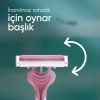 Gillette Simply Venus 3 Kullan At Kadın Tıraş Bıçağı 4lü Paket