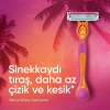 Gillette Simply Venus 3 Miami Tıraş Makinesi Gövdesi + 4 Bıçak