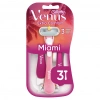 Gillette Venus Smooth Miami Kadın Tıraş Bıçakları 3lü Kadın Kullan At Tıraş Bıçakları