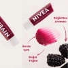 Nivea Çift Etkili Göz Makyaj Temizleyici 125 ml + Böğürtlen Renkli Dudak Bakım Kremi