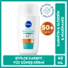 Nivea Derma Skin Clear UV Fluid 50+SPF Akne Karşıtı Yüz Güneş Kremi 40 ml