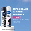 Nivea Kadın Sprey Deodorant Black & White Clear 150 ml 72 Saat Anti-perspirant