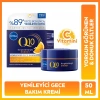 Nivea Q10 Energy C Vitamini Kırışıklık Karşıtı Nemlendirici Gece Bakım Kremi 50 ml