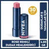 Nivea Renkli Dudak Bakım Kremi Rose 4,8 gr