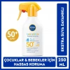 Nivea Sun 50+SPF Bebek ve Çocuklar İçin Güneş Koruyucu Vücut Spreyi 250 ml