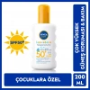Nivea Sun Bebek SPF50+ Koruma ve Bakım Hassas Cilt Çocuk Güneş Kremi Sprey 200 ml
