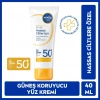 Nivea Sun SPF50 Hassas Yatıştıran Nemlendirici Yüz Güneş Kremi 40 ml
