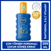 Nivea Sun SPF50+ Koruma ve Bakım Çocuklar İçin Yüksek Güneş Koruyucu Sprey 200 ml