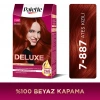 Palette Deluxe Yoğun Renkler Saç Boyası 7-887 Ateş Kızılı