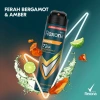 Rexona Men Erkek Sprey Deodorant Energise Bergamot & Amber 150 ml