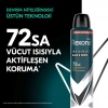 Rexona Men Erkek Sprey Deodorant Invisible Black & White 72 Saat Kesintisiz Koruma 200 ml