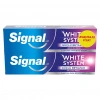Signal White System Diş Macunu Güçlü Beyazlık Güçlü Diş Minesi 75 ml x 2