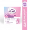 Vi-Vet Yüz İçin Sir Ağda Bant Seti Pudralı 27li (24 Yüz Bandı + 3 Temizleme Mendili)